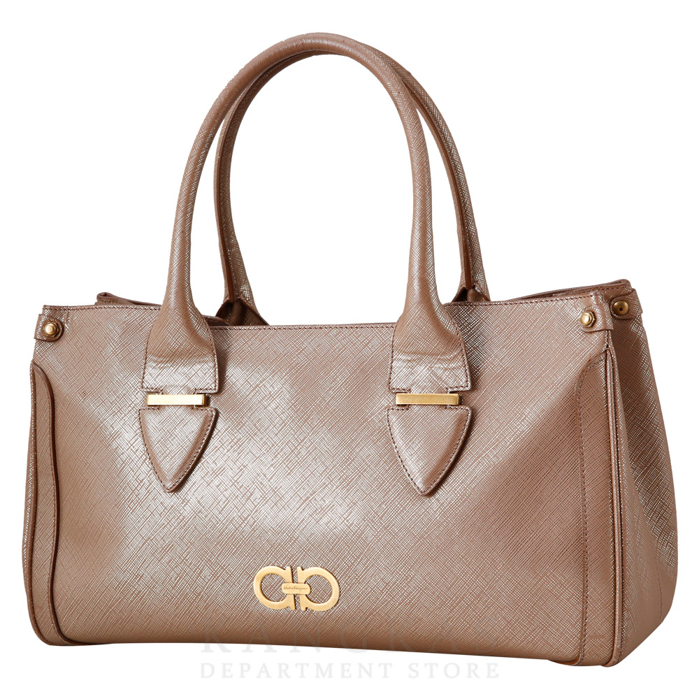 FERRAGAMO(USED)페레가모 사피아노 간치니 숄더백